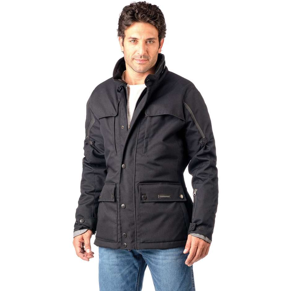 Tucano Urbano Wasserdichte Jacke Touring Hermes Schwarz