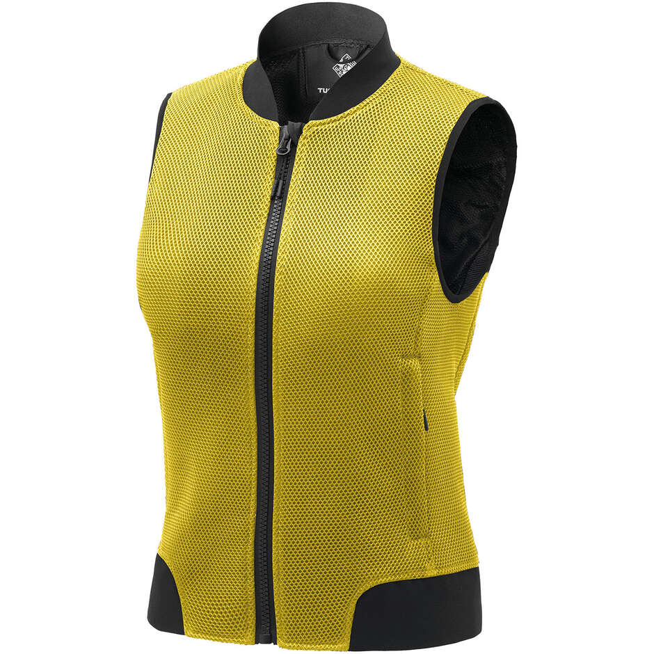 Tucano Urbano Women's Motorcycle Vest 8275WF464 FLOWMOTION LADY VEST Yellow