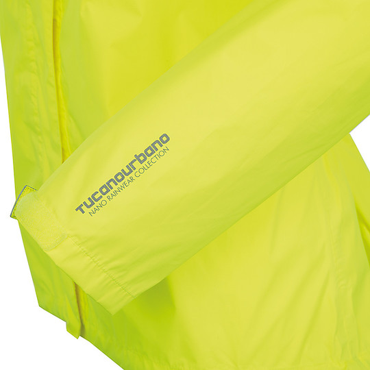 Tucano Urbano Women's Rain Jacket 779 NANO RAIN LADY PLUS Fluo Yellow