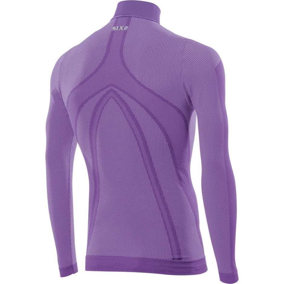 Turtleneck Underwear Long sleeves Sixs TS3L Superlight Carbon Underwear Purple