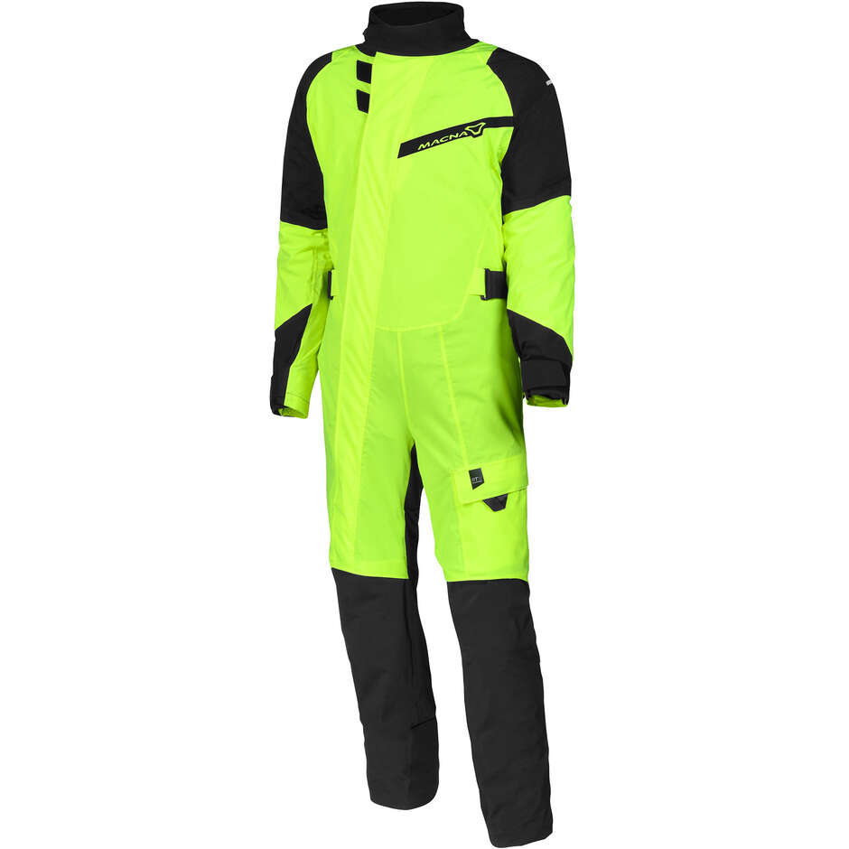 Tuta antipioggia Macna Hydra 3.0 Fluo Giallo Nero
