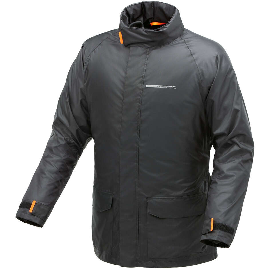 Tuta Antipioggia Moto Tucano Urbano 575 SET DILUVIO DAY HYDROSCUD Nero Giallo Fuo