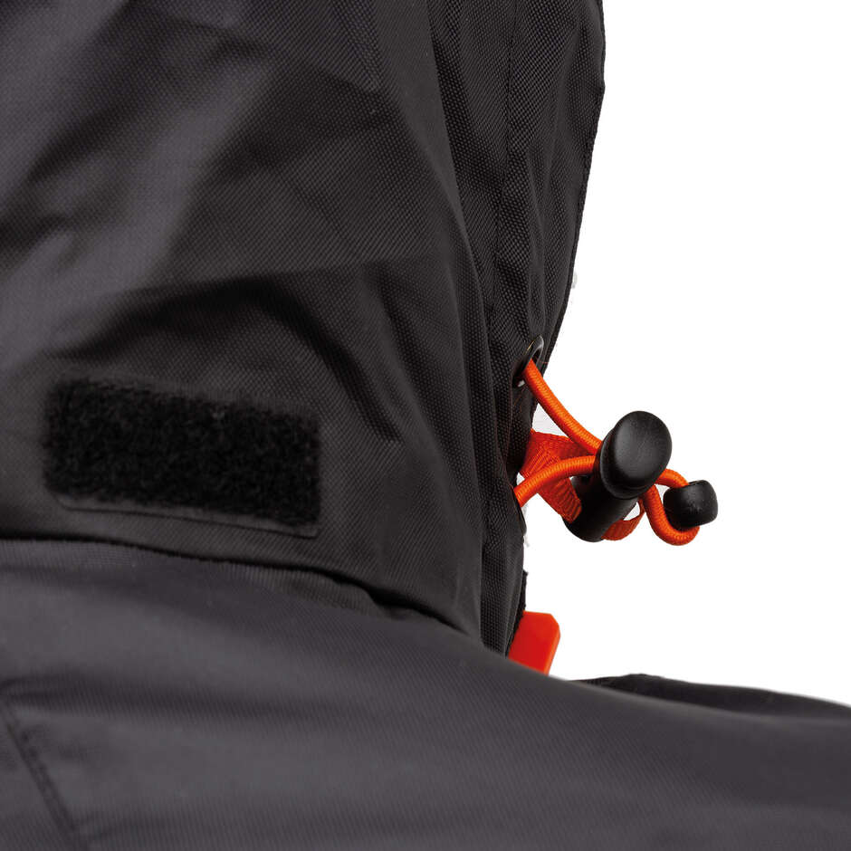 Tuta Antipioggia Moto Tucano Urbano 575 SET DILUVIO DAY HYDROSCUD Nero Giallo Fuo