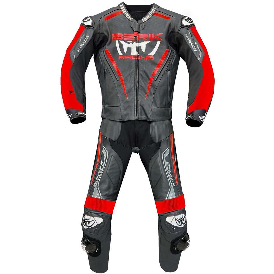 Tuta Moto Divisibile 2.0 X-Race 2PCS 221309 FR Nero Ro taglia 50
