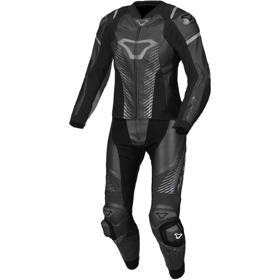 Tuta Moto Divisibile Donna Tronniq Nero taglia 46