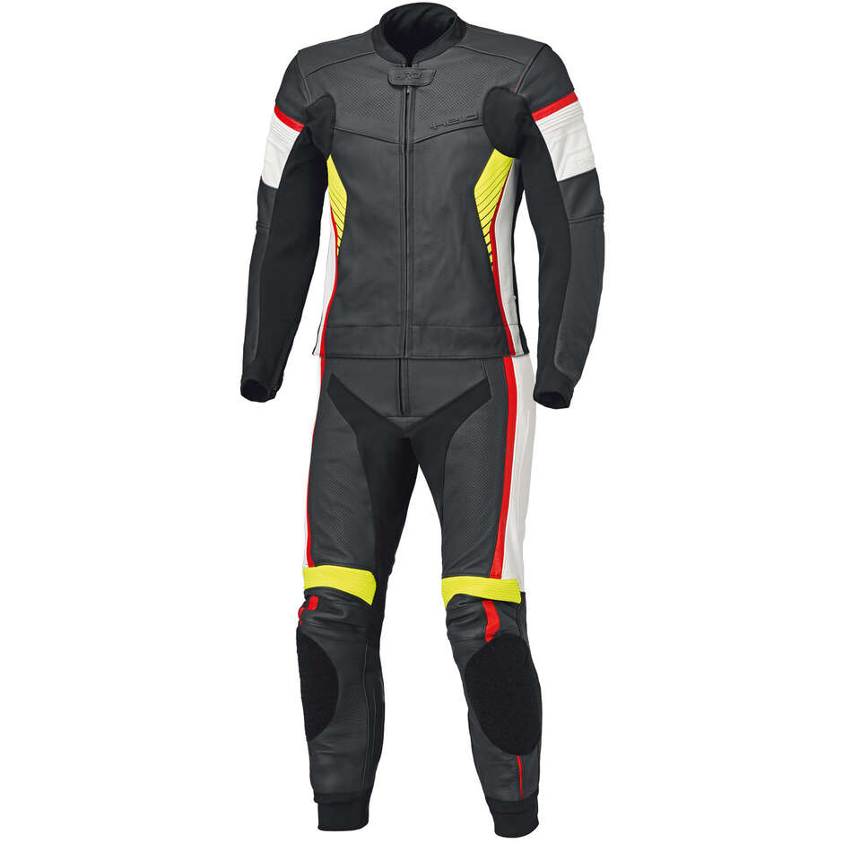 Tuta Moto Divisibile Spire 2 Nero Bianco Rosso taglia 62