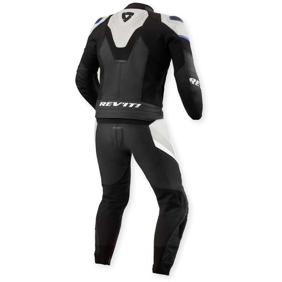 Tuta Moto Divisibile Rev'it Beta 2 Nero Grigio chiaro