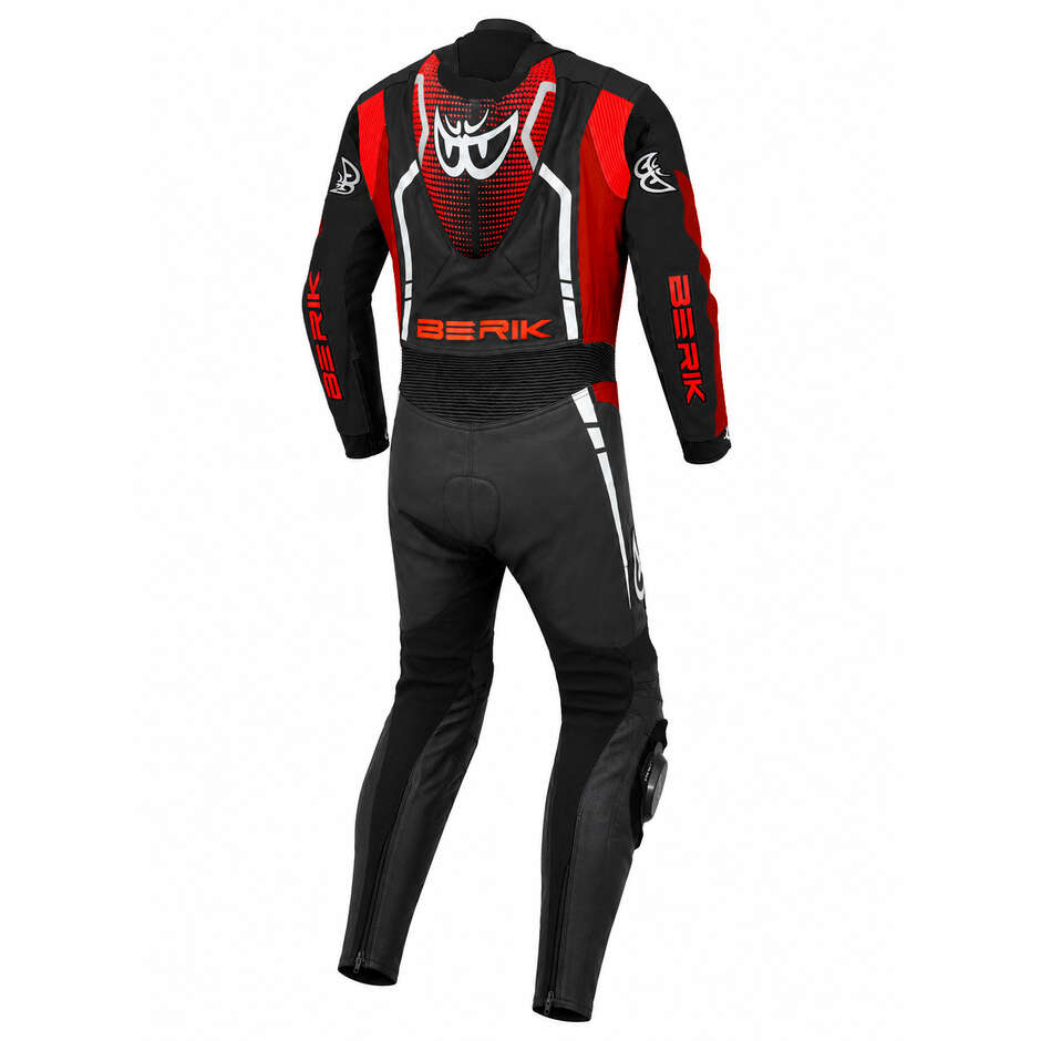 Tuta Moto Intera Berik 2.0 LS1 221312 RSF Tech pro Rosso Fluo Nero