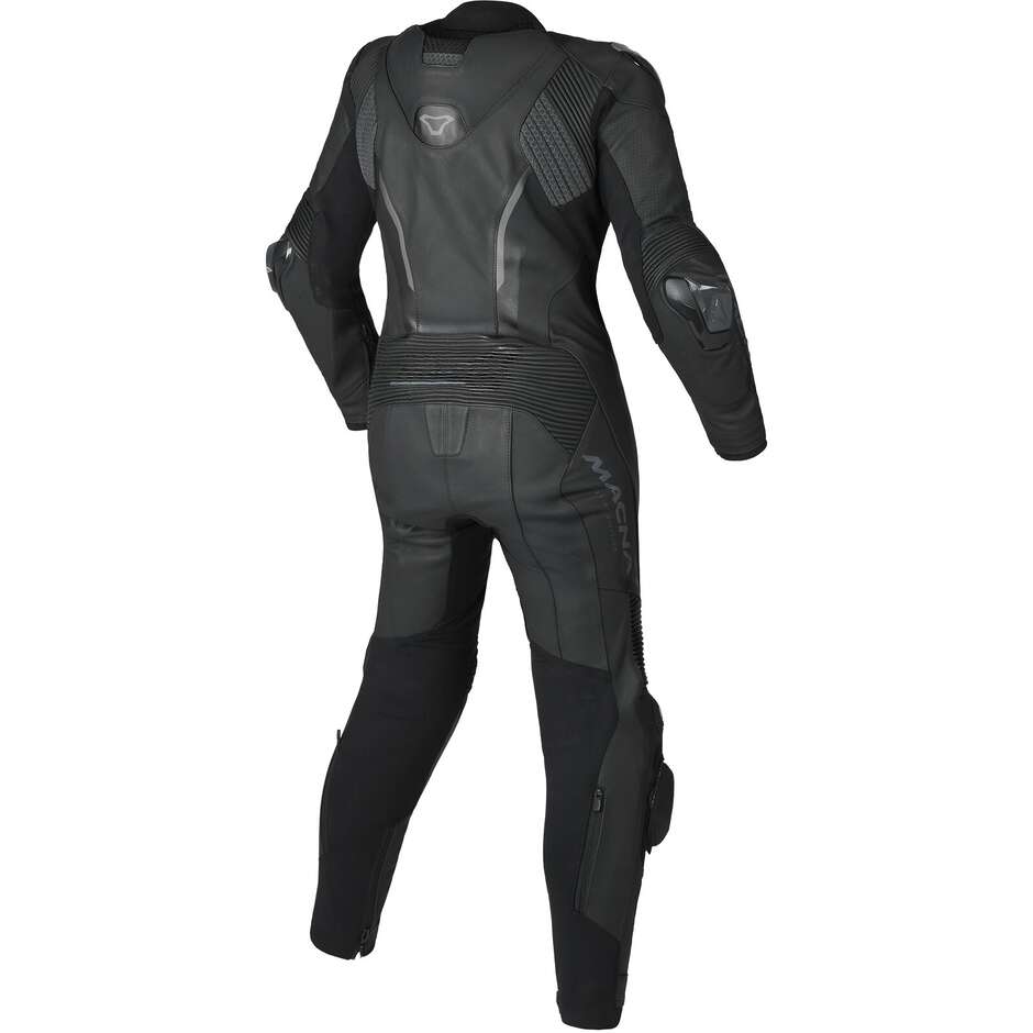 Tuta Moto Intera Donna Macna Blitz 1pc Nero