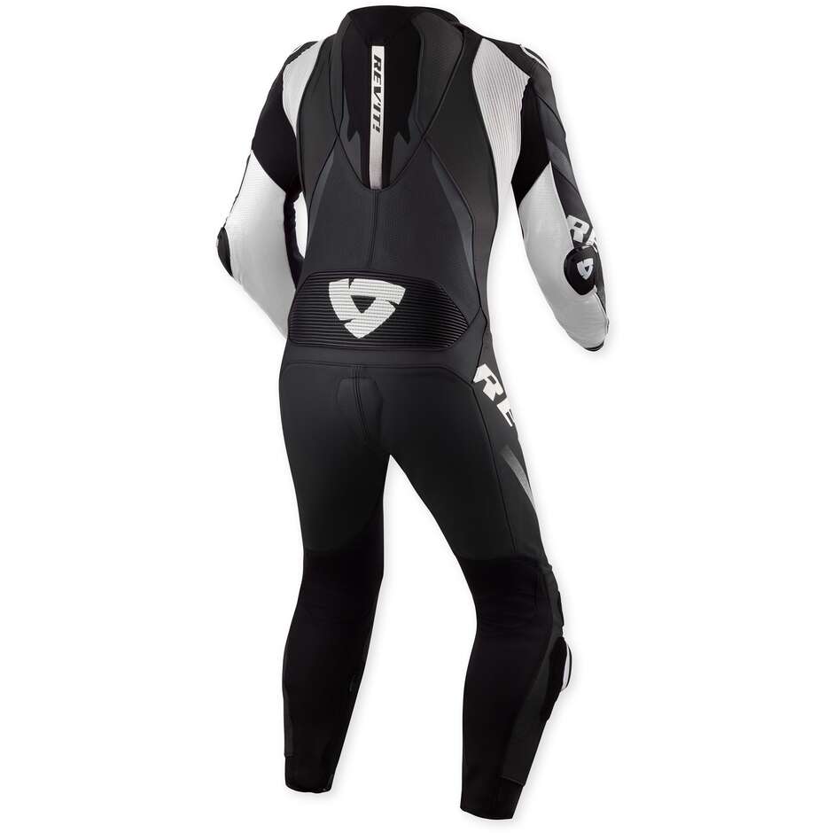 Tuta Moto Intera Rev'it Hyperspeed 3 Nero Bianco
