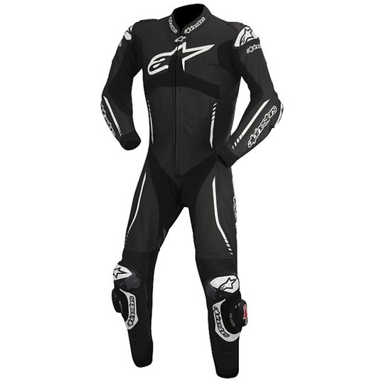 Tuta Moto Professional ATEM Alpinestars Leather Suit Black