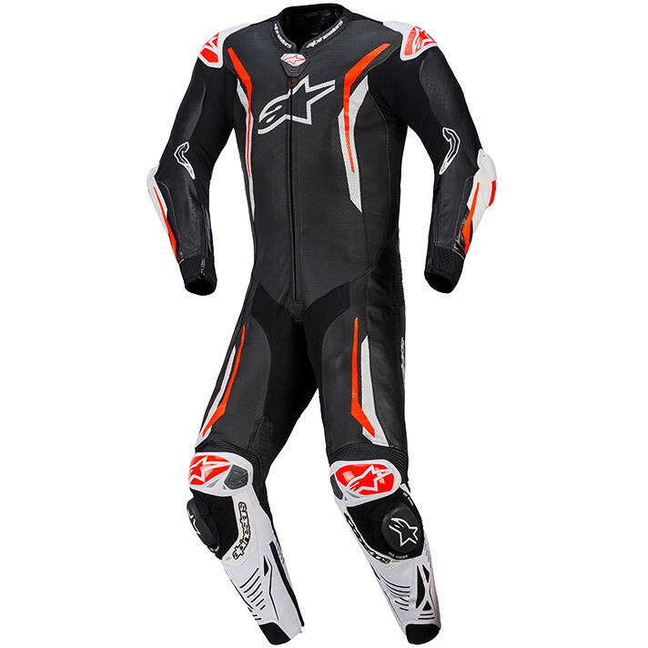 Tuta Moto Professionale GP Tech V5 Nero Bianco R taglia 54