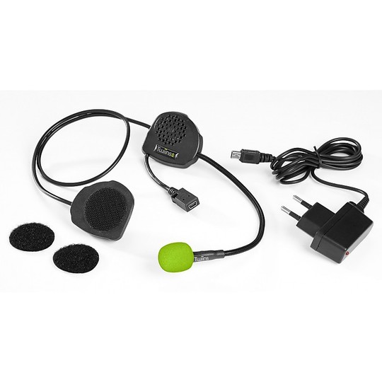 Téléphone stéréo Bluetooth Intercom Moto Twiins D2 - GPS - Mains libres
