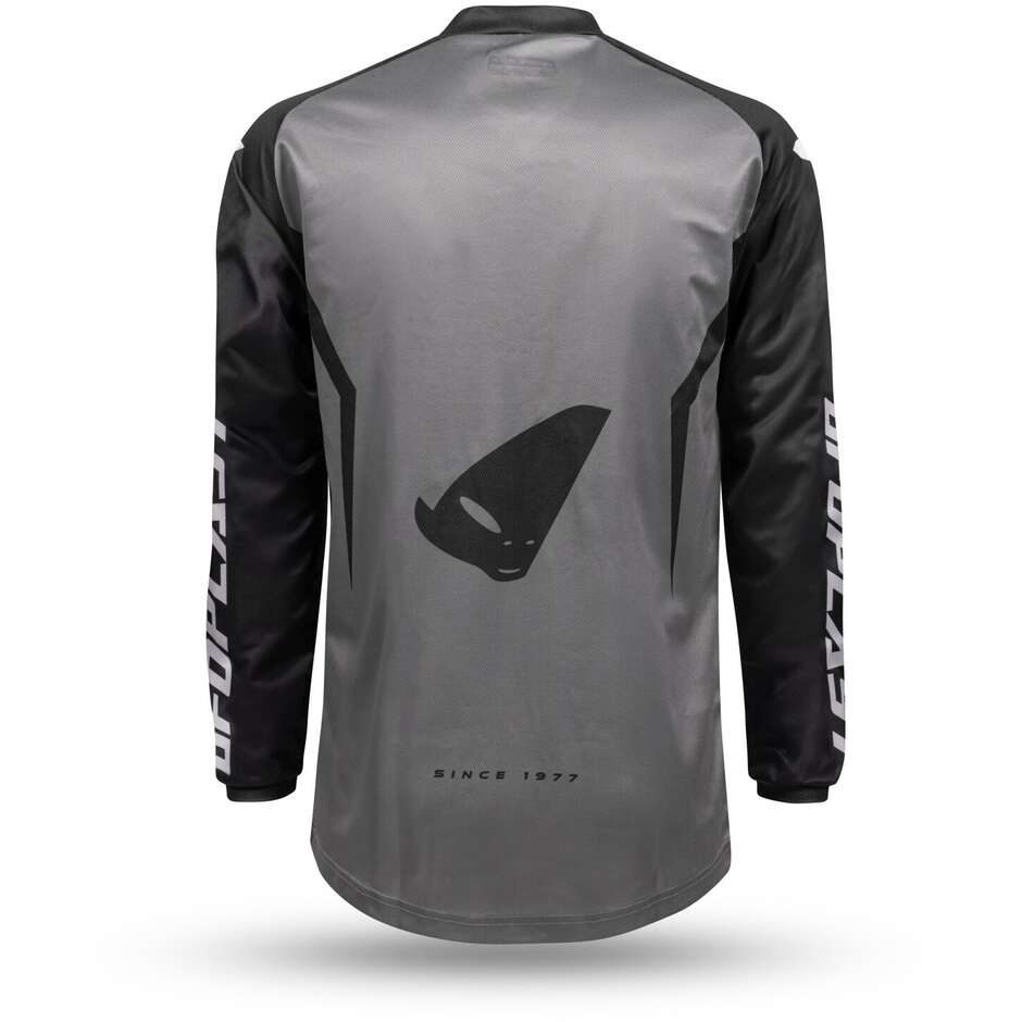 Ufo BAMBERG Moto Cross Jersey Black Grey