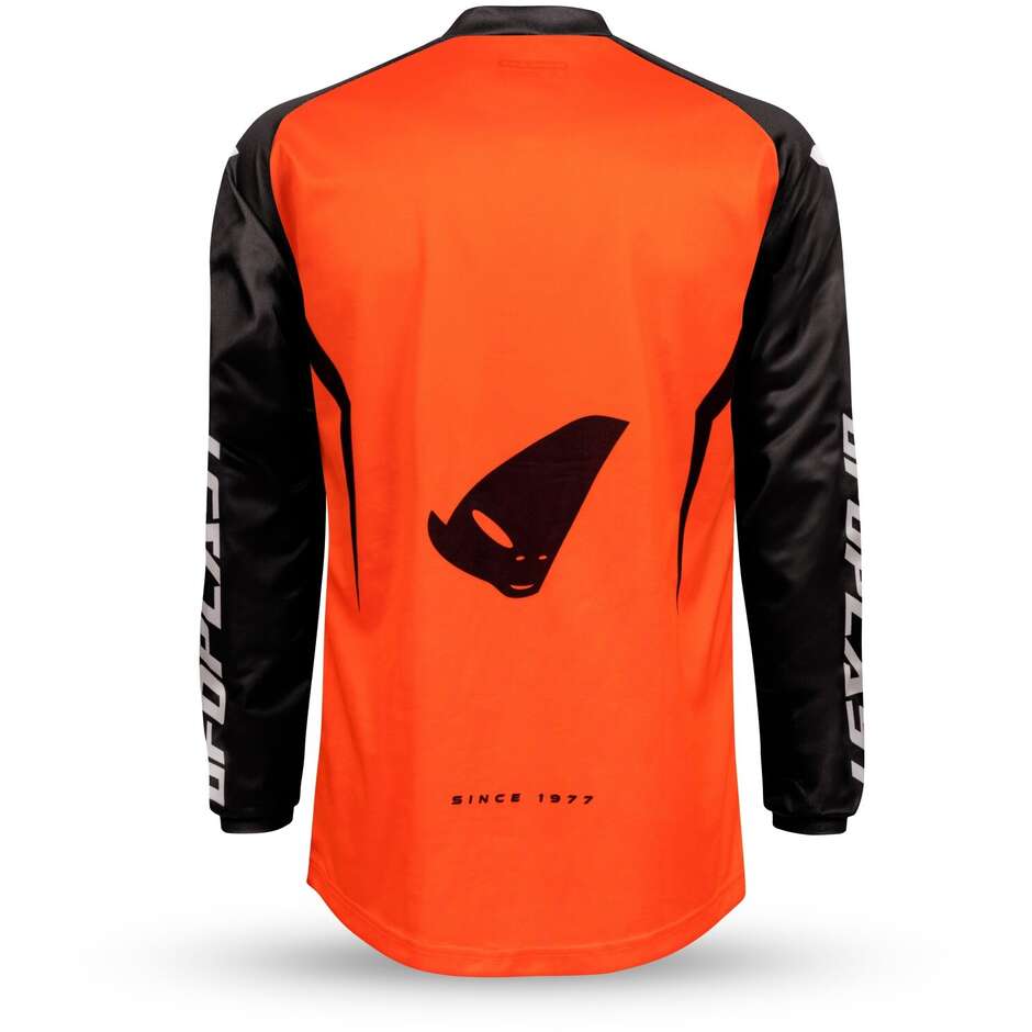 Ufo BAMBERG Moto Cross Jersey Black Orange