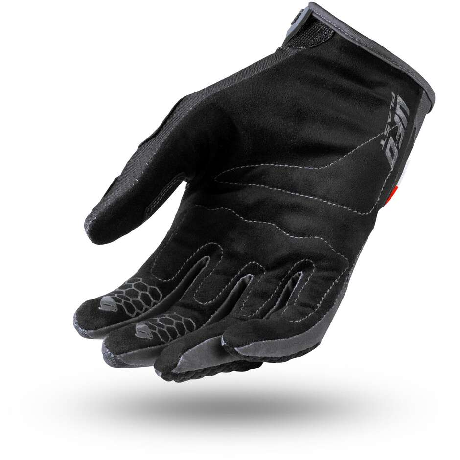 Ufo BLAZE Cross Enduro Motorcycle Gloves Black Gray