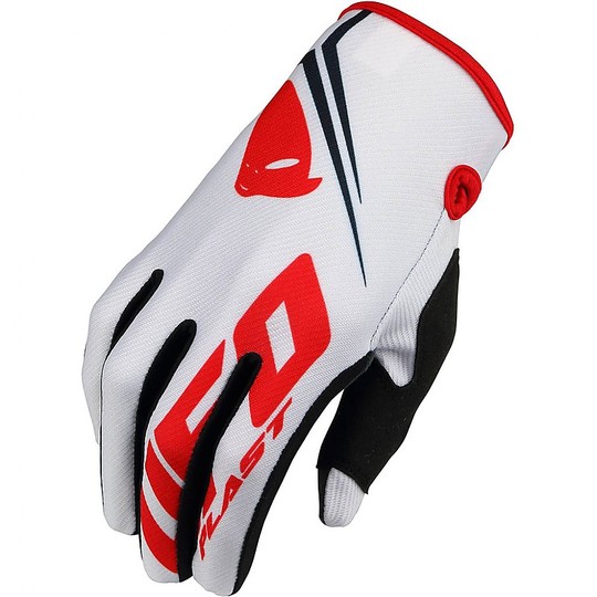 UFO EGON Cross Enduro Motorcycle Gloves Red White