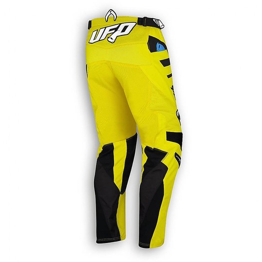 UFO MIZAR Cross Enduro Motorcycle Pants Black Yellow