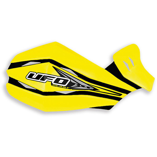 Ufo Moto Cross Universal Handguards Claw Model Yellow