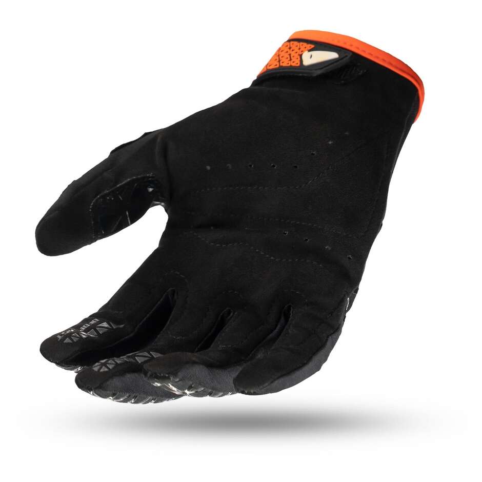 Ufo MURIA Cross Motorcycle Gloves Black Orange
