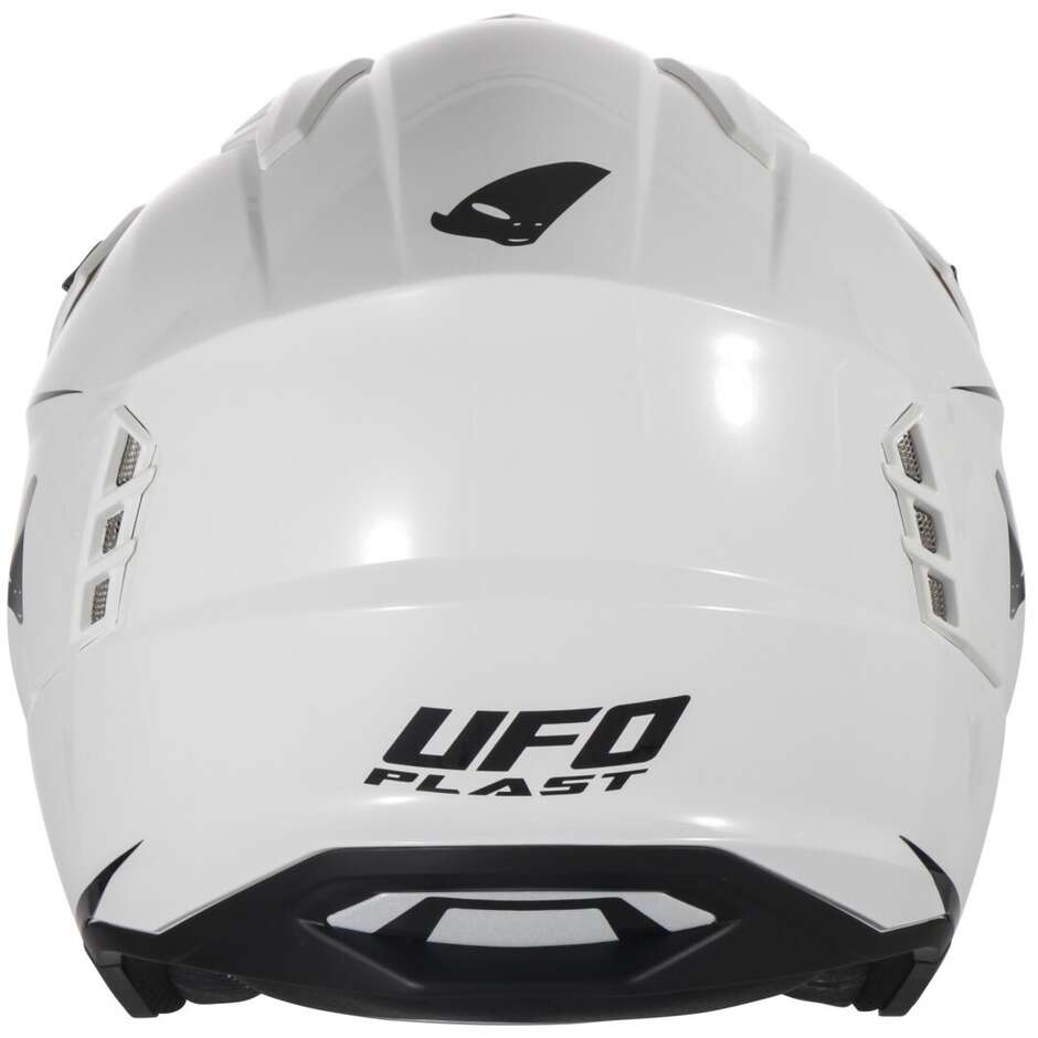 Ufo SHERATAN JET White Motorcycle Helmet