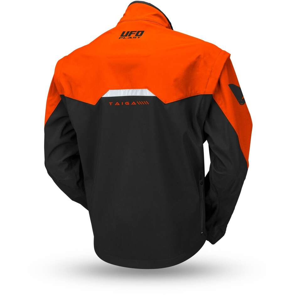 Ufo TAIGA Enduro Motorcycle Jacket Orange - Protections NOT Included
