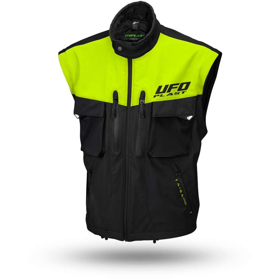 Ufo TAIGA Yellow Enduro Motorcycle Jacket - Protections Included