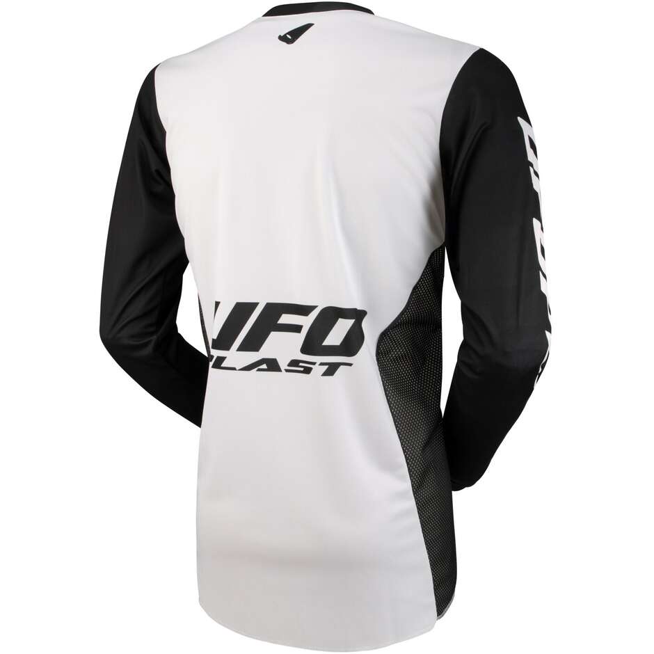 Ufo TAINITE Moto Cross Jersey Made in Italy White Black