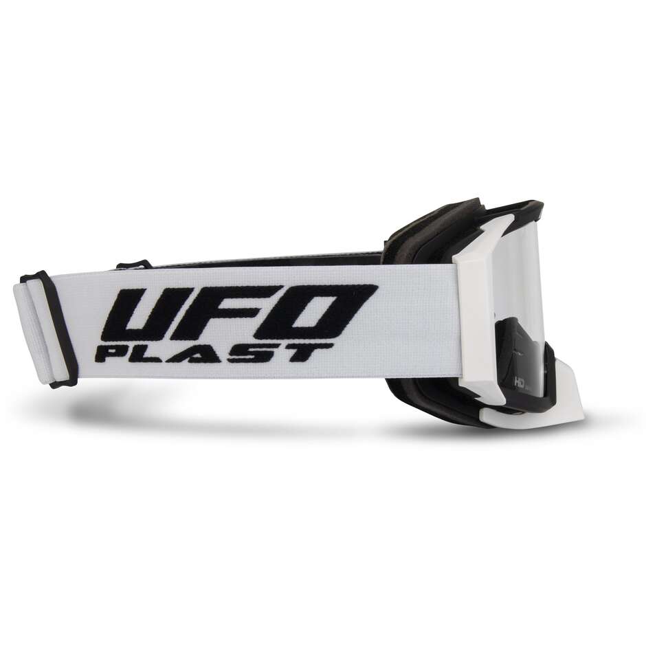 Ufo WISE White Black Moto Cross Mask