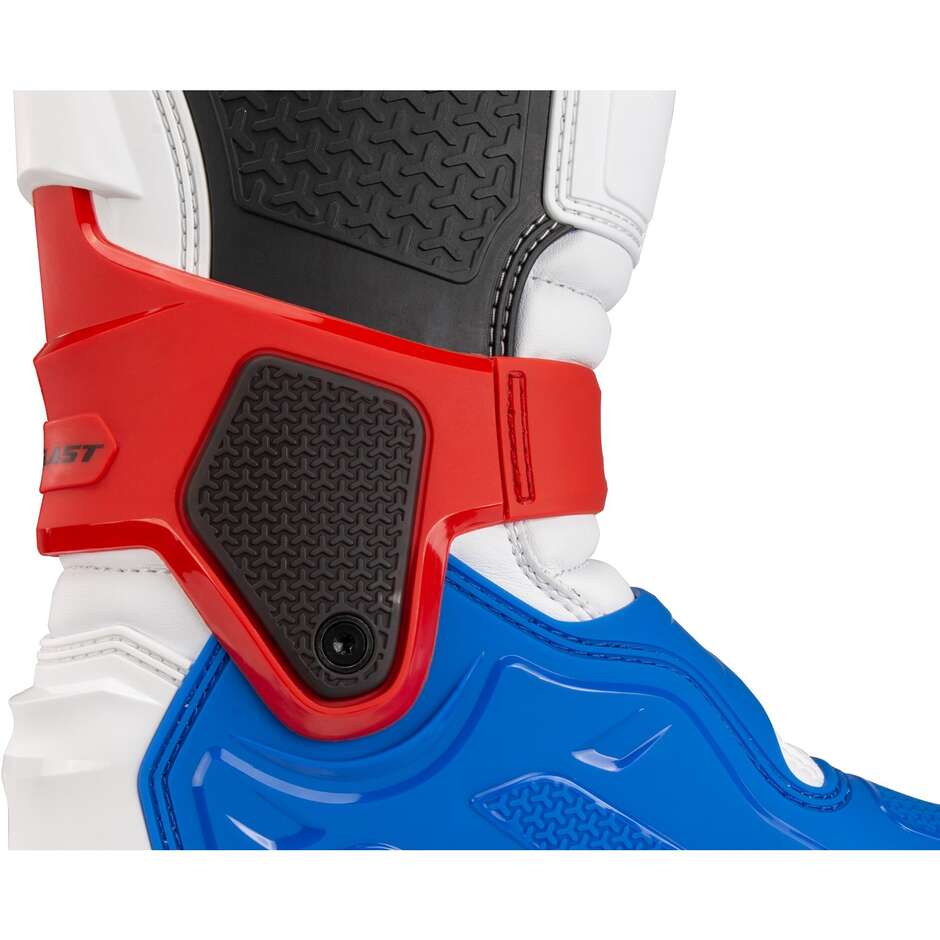 Ufo Xander Red Blue Moto Cross Boots