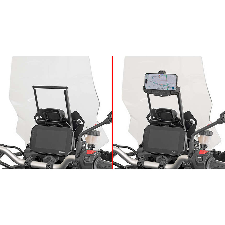 Umlenkrolle für S920M, S920L, S95KIT und GPS-Smartphone-Halterung GIVI FB2175 für YAMAHA Tracer 9 (25-26)