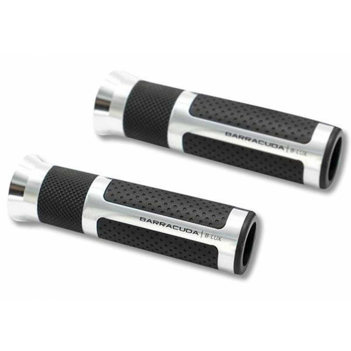 Universal Motorcycle Racing Universal Motorcycle Racing Grips Barracuda Silver Vente en Ligne ...