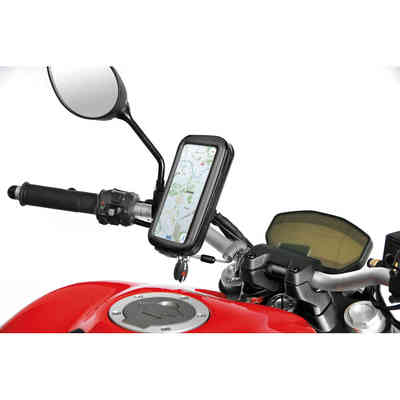 CoolGadget Lenker Tasche Handy-Halterung, (bis 6,3 Zoll, Smartphone Handy  Halter für Motorrad Bike Roller Scooter)
