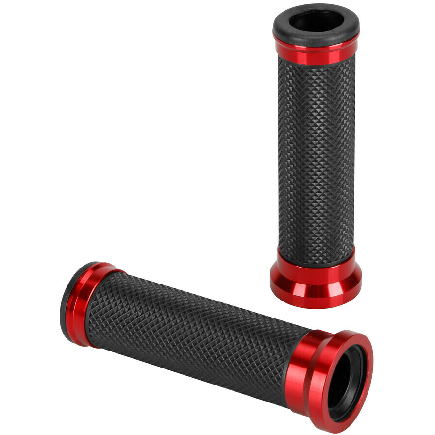 Universal-Motorradgriffe Lampa Alu-Grip Rot