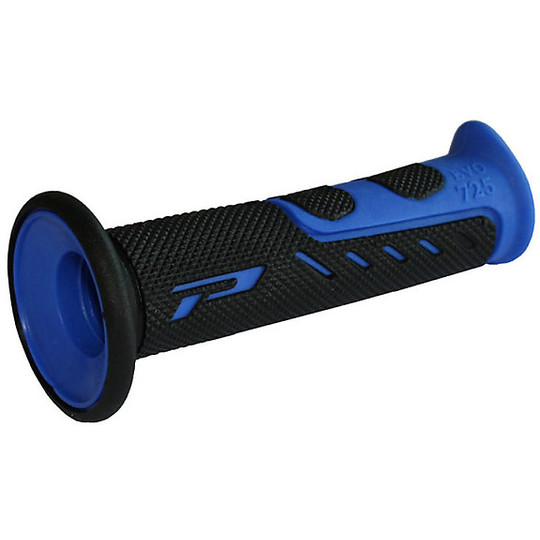 Universal ProGrip Road Rubber Grips 725 Blue Open Ends