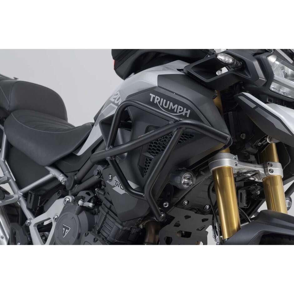 Upper Crash Bars Black Sw-Motech SBL.11.905.10001/B for Triumph Tiger 1200 (22-)