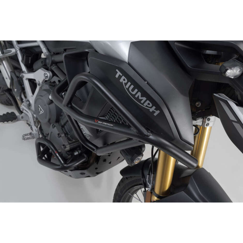 Upper Crash Bars Black Sw-Motech SBL.11.905.10001/B for Triumph Tiger 1200 (22-)