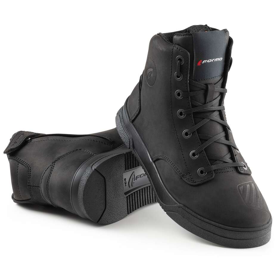 Urban Casual Motorcycle Shoes Shape CITY DRY Black