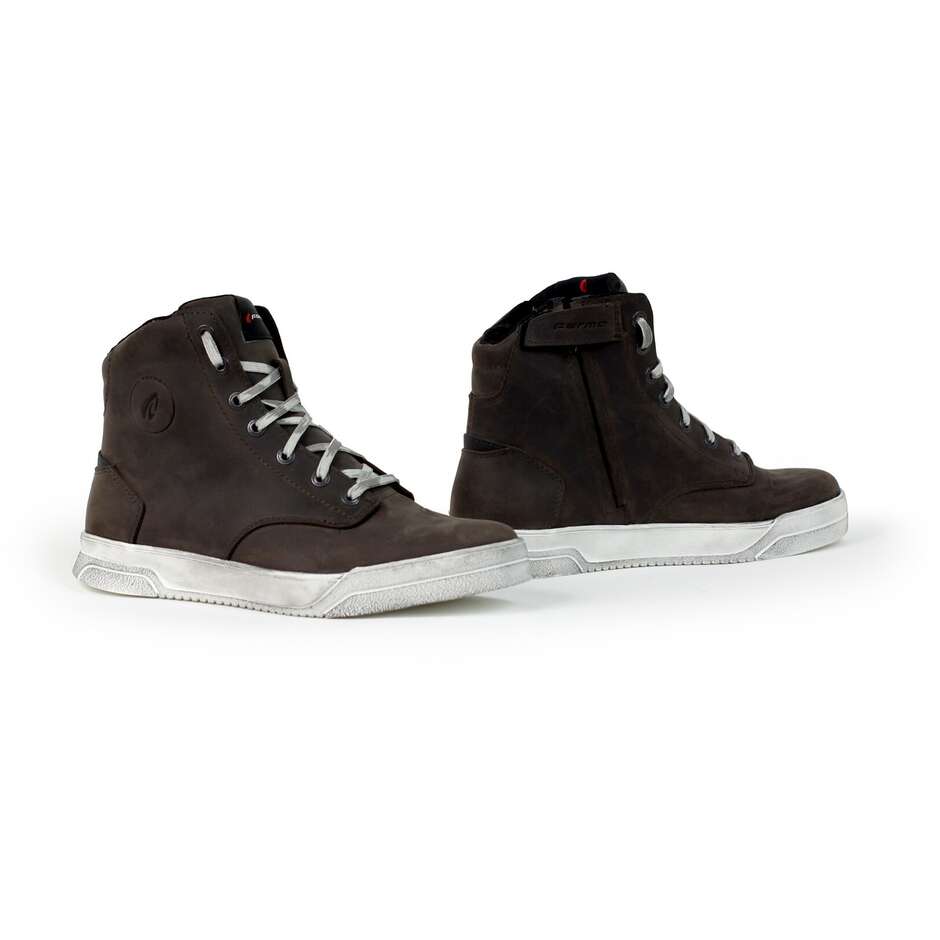 Urban Casual Motorcycle Shoes Shape CITY DRY Brown