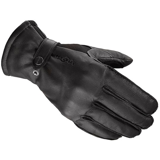 Urban H2Out Spidi CLASSIC Leather Motorcycle Gloves Black
