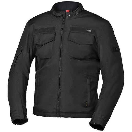Urban Ixs Classic Fabric Motorcycle Jacket BALDWIN-ST Black