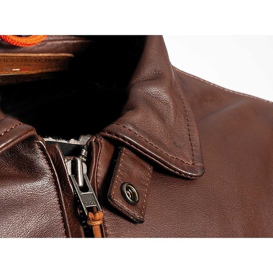 Urban Leather Jacket 2in1 Ixon HAVOC Brown Leather