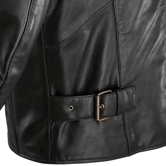 Urban Spidi ACE Leather Motorcycle Jacket Black