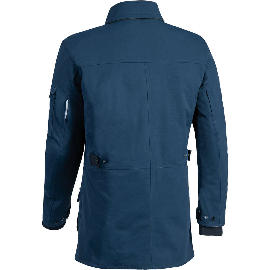 Urban Style Motorcycle Jacket n Ixon OTTAWA 2 Blue Fabric
