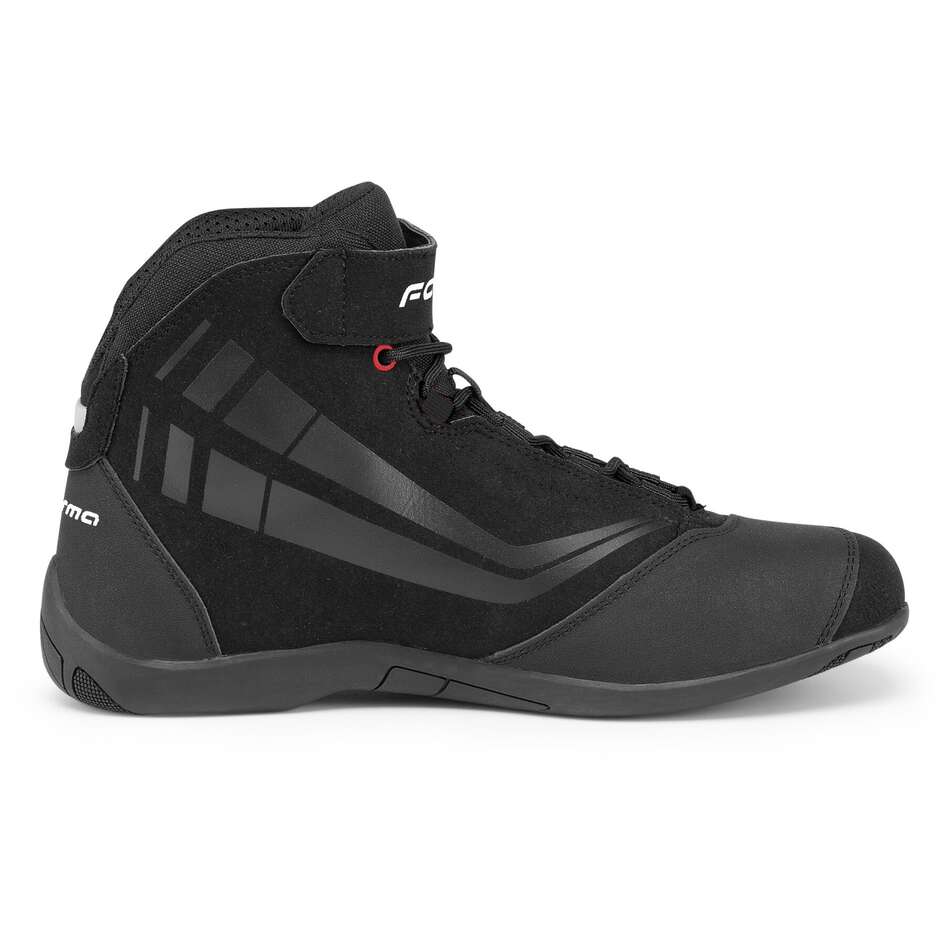 Urban Technical Motorcycle Shoes Forma GENESIS Black Red