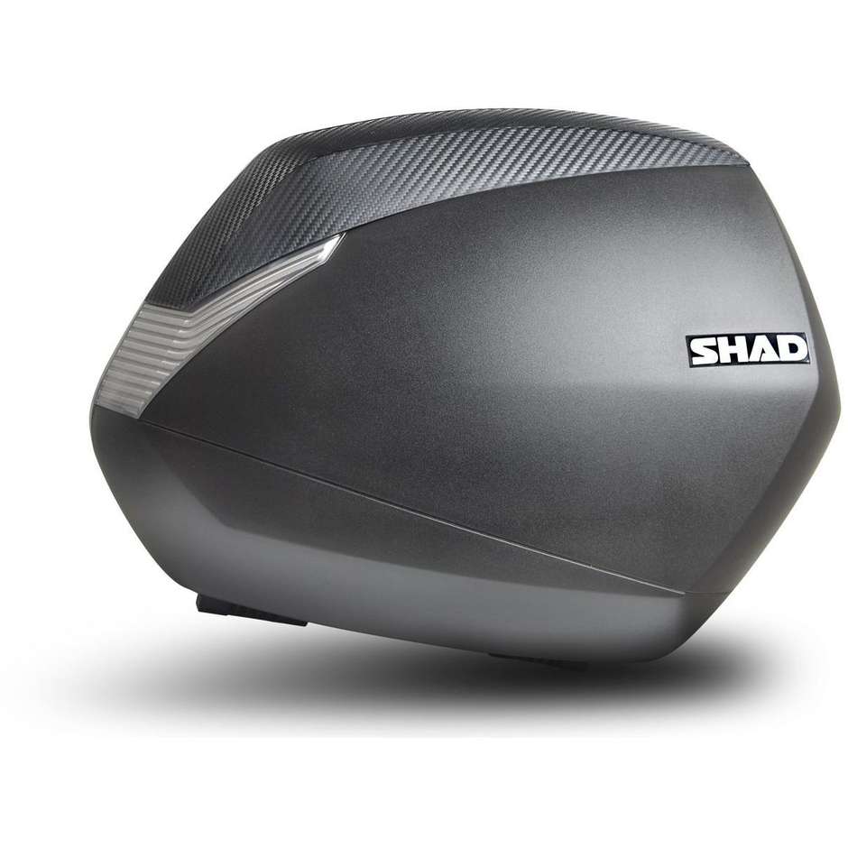 Valigie Moto Laterali 3P System Shad SH36 nero Carbon Look
