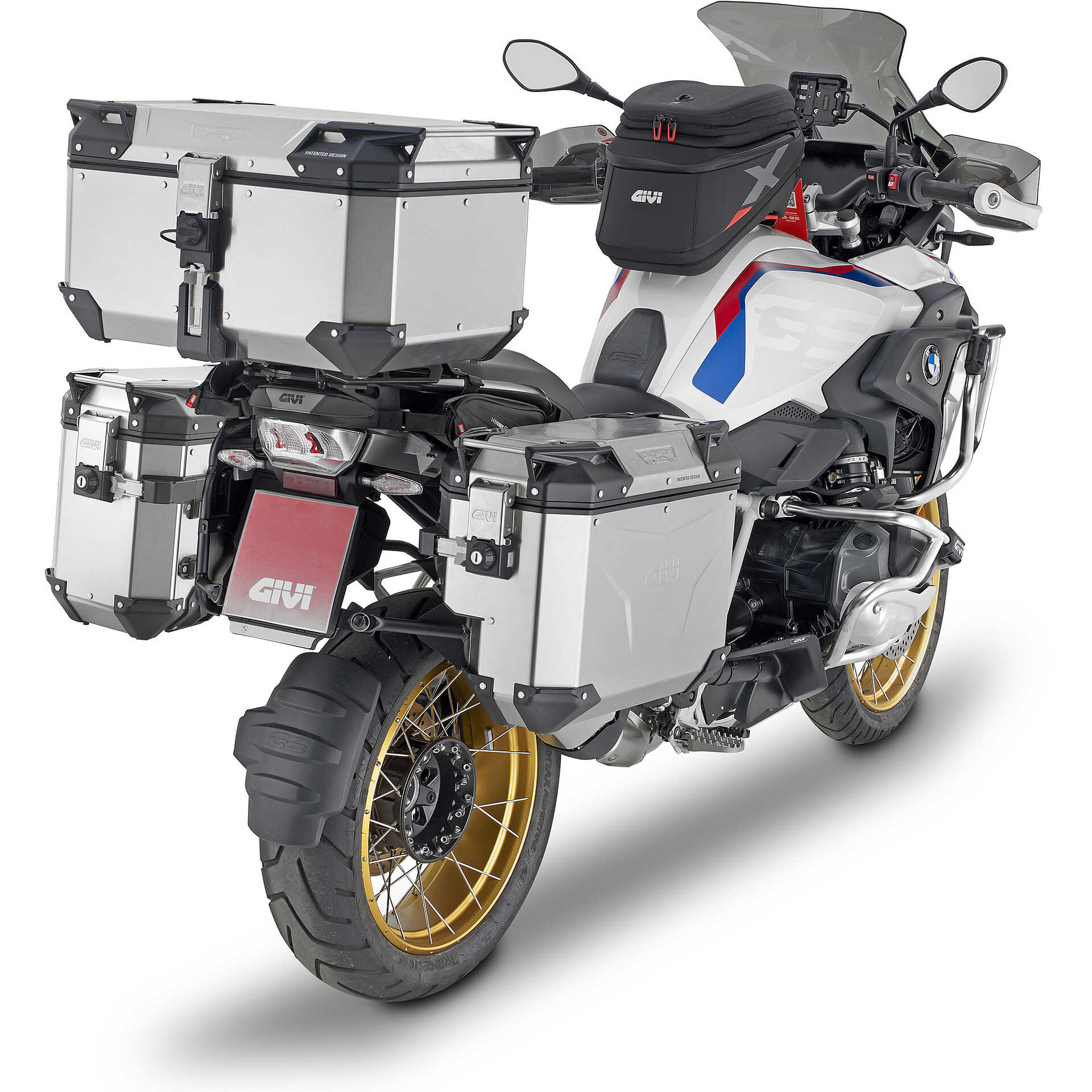 Valise de moto en aluminium GIVI Trekker Outback Evo 58 litres Vente en  Ligne 