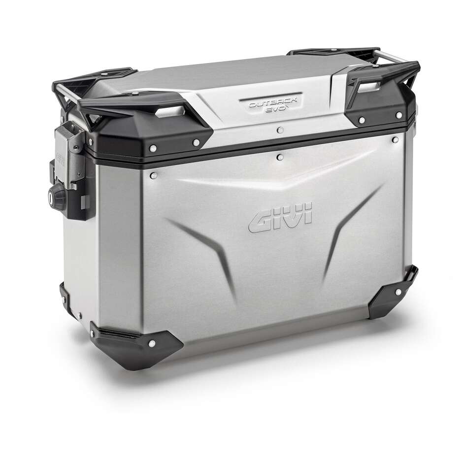 Valise Latérale Droite Givi OBKE37 TREKKER OUTBACK EVO Aluminium - Monokey Cam-Side