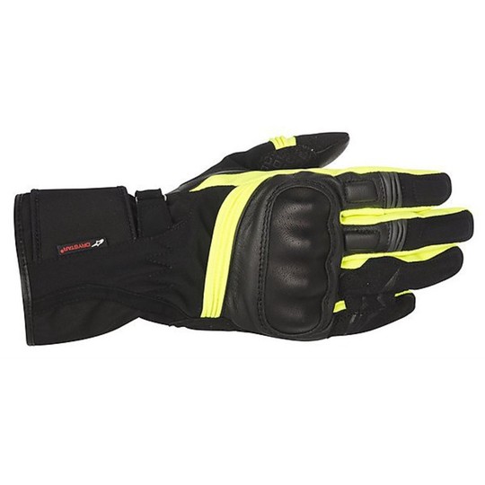 Valparaiso Winter Motorcycle Gloves Alpinestars Drystar Glove Black Yellow Fluo-
