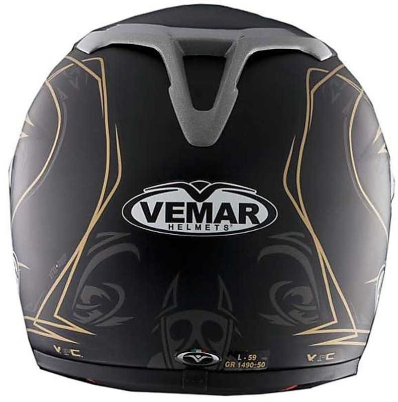 Vemar Motorcycle Helmet Integrale EVO VTX Fiber Tricomposita Multicolor